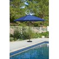 thumbnail image 2 of California Umbrella 11' Allure Series Patio Umbrella With Stainless Steel Pole Fiberglass Ribs Pulley Lift With Pacifica Ginkgo Fabric, 2 of 4