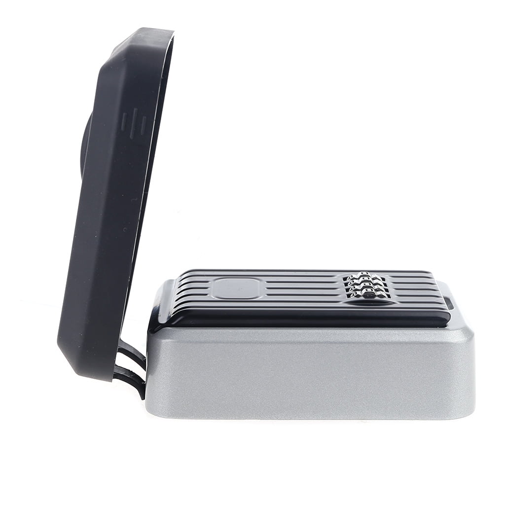 4 Digit Combination Resettable Code for Key Safe Lock Storage Box Outdoor Password Security Waterproof Push Button Case