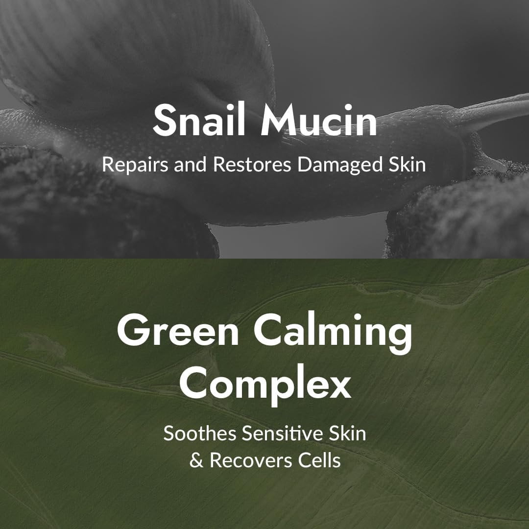 MIZON All-in-One Snail Repair Cream  Korean Face Moisturizer with Snail Mucin & 12 Natural Extracts  Hydrating & Nourishing Cream for Fine Lines, Wrinkles & Blemish Care  2.54 fl oz