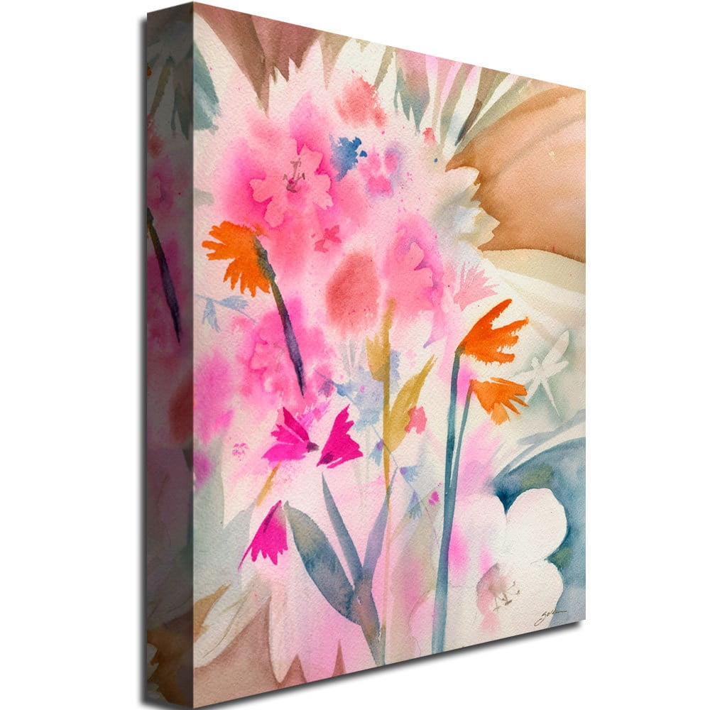 Trademark Art "Dragonfly III" Canvas Wall Art by Shelia Golden
