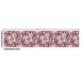 thumbnail image 3 of Ambesonne Floral Nature Print Fabric by the Yard Upholstery, Potpourri Vibe, 3 Yards, Ruby Pale Lavender Blush, 3 of 5