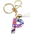 thumbnail image 1 of Letter Keychain,26 Letters A-Z Decorative Letter Keychain,Name Keychain for Women Girls Men Teenager Gift, 1 of 2