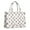White Cow Head, variant on Large Capacity Tote Bag,Beige Cow Flower Pattern Handbag Fashion Luxury Tote Bag,15.7"x13"x 5.1" Inches,Laptop Compatible