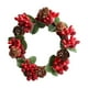 thumbnail image 2 of mfyjkho Anillos De Hierba Decorativos Navideños De Imitación Con Conos Reales Y Falsos, Anillos Para Velas, Cuentas Para Decoración Del Hogar, Diámetro Interior De 6-6,5 Cm, 1 Pieza, 2 of 7