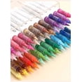 thumbnail image 3 of LANGUO Soft Tip Acrylic Markers 9 Colors/Set for Drawing Smart Opaque Foldable Student Marker, 3 of 5