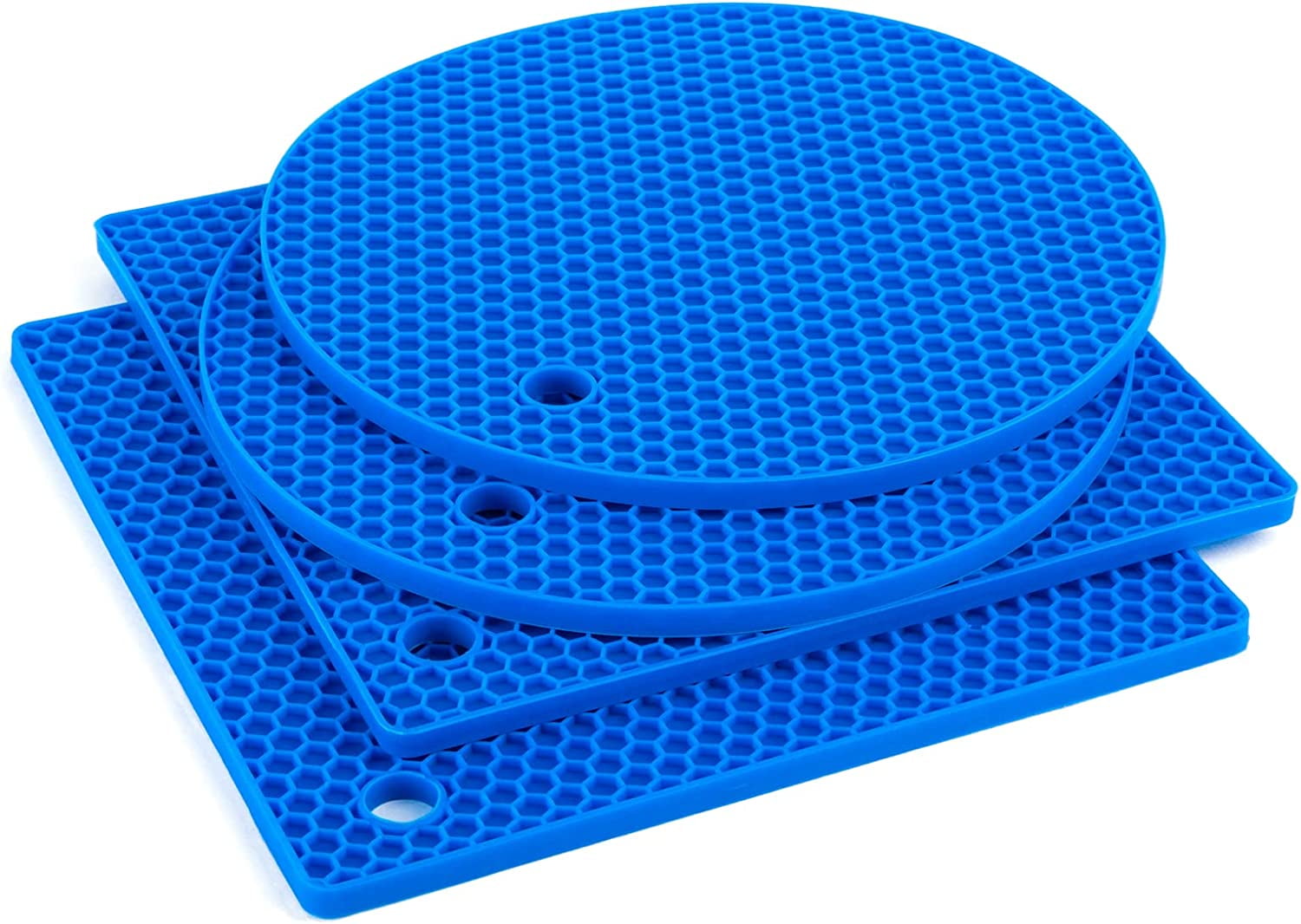 Hot Pads for Kitchen, Silicone Pot Holders for Hot Pots and Pans
