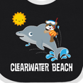 thumbnail image 4 of Inktastic Clearwater Beach Florida Vacation Boys or Girls Baby Bib, 4 of 4