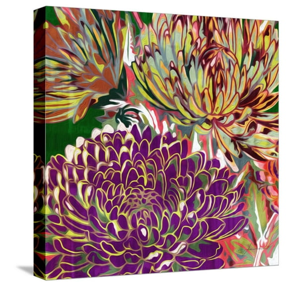 Art.com Spring Mix III Stretched Canvas Print Wall Art by James Burghardt, 16" x 16"