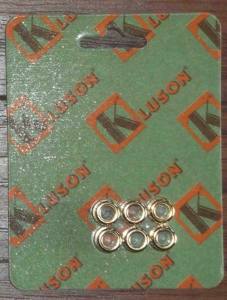 Fender® Vintage Style Gold Strat/Tele Tuners~10mm Conversion Bushings~Brand New