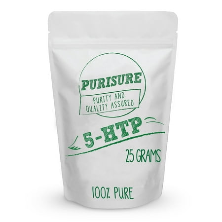 Purisure 5-HTP Powder 25g (250 Servings) | Nootropic | Boost Serotonin | Mood Support | Natural Antidepressant | Appetite Suppressant | Sleep Aid | Enhance