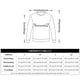 thumbnail image 5 of Blusa de mujer, elegante escote en V, mangas 3/4, blusas casuales, tops tipo túnica, 5 of 5