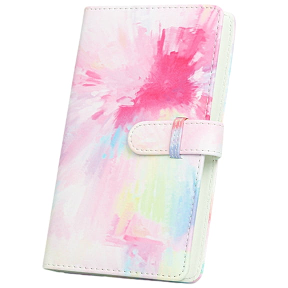 Elegant 96 Pocket Photo Album Vintage PU Leather Photo Album Delicate Photo Album Book Films Camera Holder