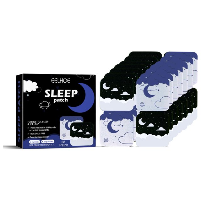ZHAOCHENG Parche para dormir, ayuda para dormir en adultos, alivio del insomnio, irritabilidad y ansiedad, mejora la calidad del sueño, ayuda para dormir en niños, parche para dormir