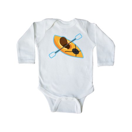 

Inktastic Colorful Kayak Gift Baby Boy or Baby Girl Long Sleeve Bodysuit
