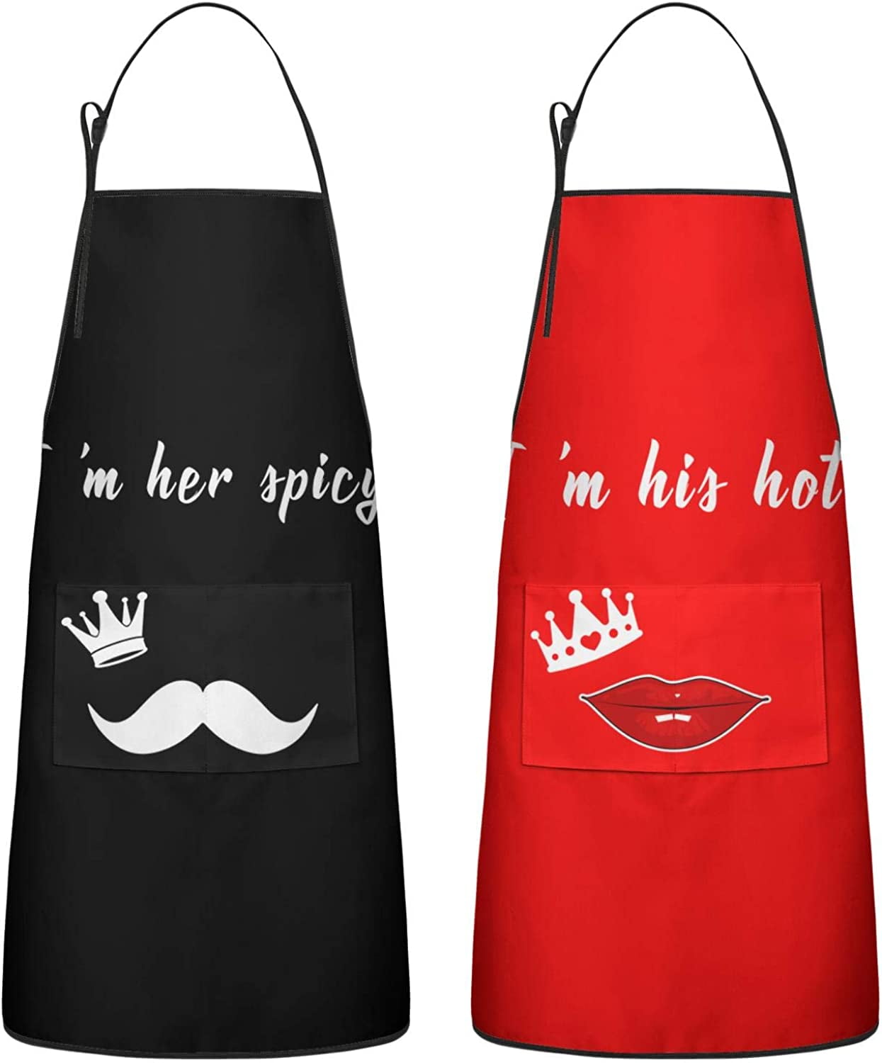 Aprons for Men Birthday Gifts Unique Funny Christmas Black 4