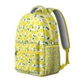 thumbnail image 2 of Citrus Lemon Backpack - Roomy College Rucksack with Padded Laptop Sleeve, Fashionable Bookbag for High School Students, Lightweight Durable Design, Great Gift for Campus Life, 2 of 6