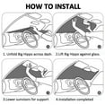 thumbnail image 5 of Kdxio Fall Gnomes Harvest Print Windshield Sun Shade,UV Rays and Sun Heat Protection,Sunshade for Car Windshield,Car Shade Front Windshield - Small, 5 of 5