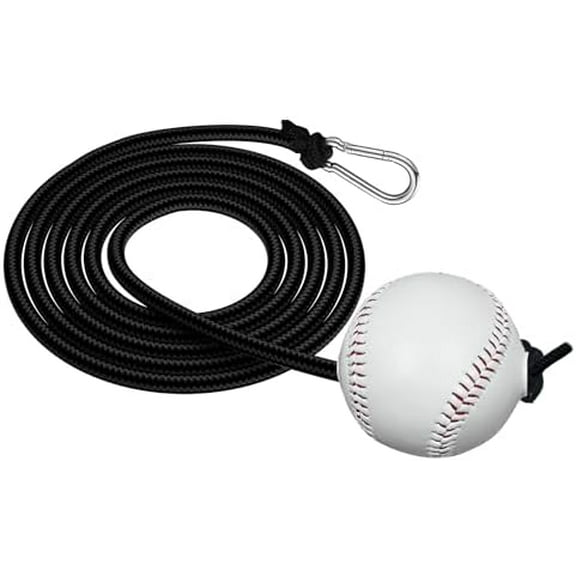 Baseball and Softball Batting Swing Trainer, Enhance Hitting Skills with Baseball Hitting Rope and Toss for Easy Drills – Hand-Eye Coordination, and Boost Bat Speed for All Skill Levels