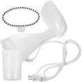 thumbnail image 1 of Portable Steamer White ABS Lightweight and Portable for Ironing Clothes, 1 of 5