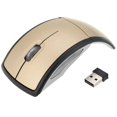 thumbnail image 3 of Youkk Wireless Folding Mouse Replacement Portable Mice External Portable Home Electronic Cordless Laptop Desktop Accessory Gold, 3 of 9