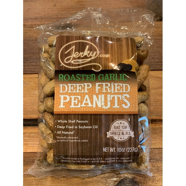 Deep Fried Peanuts Roasted Garlic