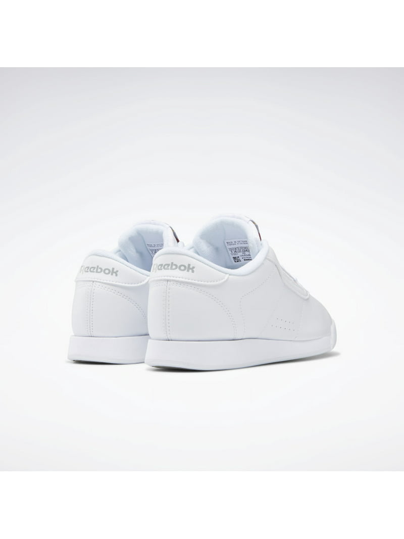Reebok Classic Princess White Running Tennis Shoes 100% - Walmart.com