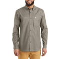 thumbnail image 1 of Carhartt Men'S Rugged Flex Hamilton Solid Long Sleeve Shirt Greige X-Large, 1 of 1