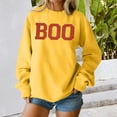 thumbnail image 2 of Certgust Sweatshirt Under $10 Womens Autumn Long Sleeve T Shirt with Print Loose Plus Size Top for Casual Everyday Wear, 2 of 4