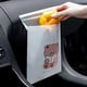 thumbnail image 4 of 30 piezas 1 paquete de bolsas de basura para automóvil, bolsas de limpieza que se pueden pegar, bolsas transparentes portátiles, bolsas desechables para el hogar, la cocina y la oficina, patrón de dib, 4 of 5