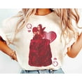 thumbnail image 1 of Disney The Rise Of Red Queen Of Hearts Portrait Shirts, Red Evie Chloe, Disney Descendants - Pepper - L, 1 of 4