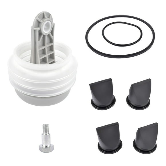 Pump Bellow Duckbill Valve O Ring Kit, Enhanced Performance Easy To Install Pump Bellow Kit  for S T J VHT VG Series Vacuum Pump