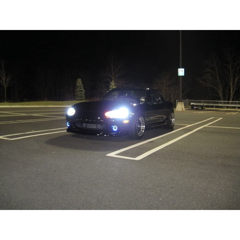 Non-Halo Fog Lamps Driving Lights for 1999 2000 Mazda MX-5 Miata NB 99 00 Non-Halo Fog Lamps Driving Lights for 1999 2000 Mazda MX-5 Miata NB 99 00