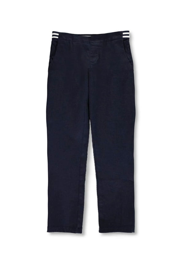 Girls School Uniform Pull-On Stretch Twill Skinny Pants, Sizes 4-20 & Plus
