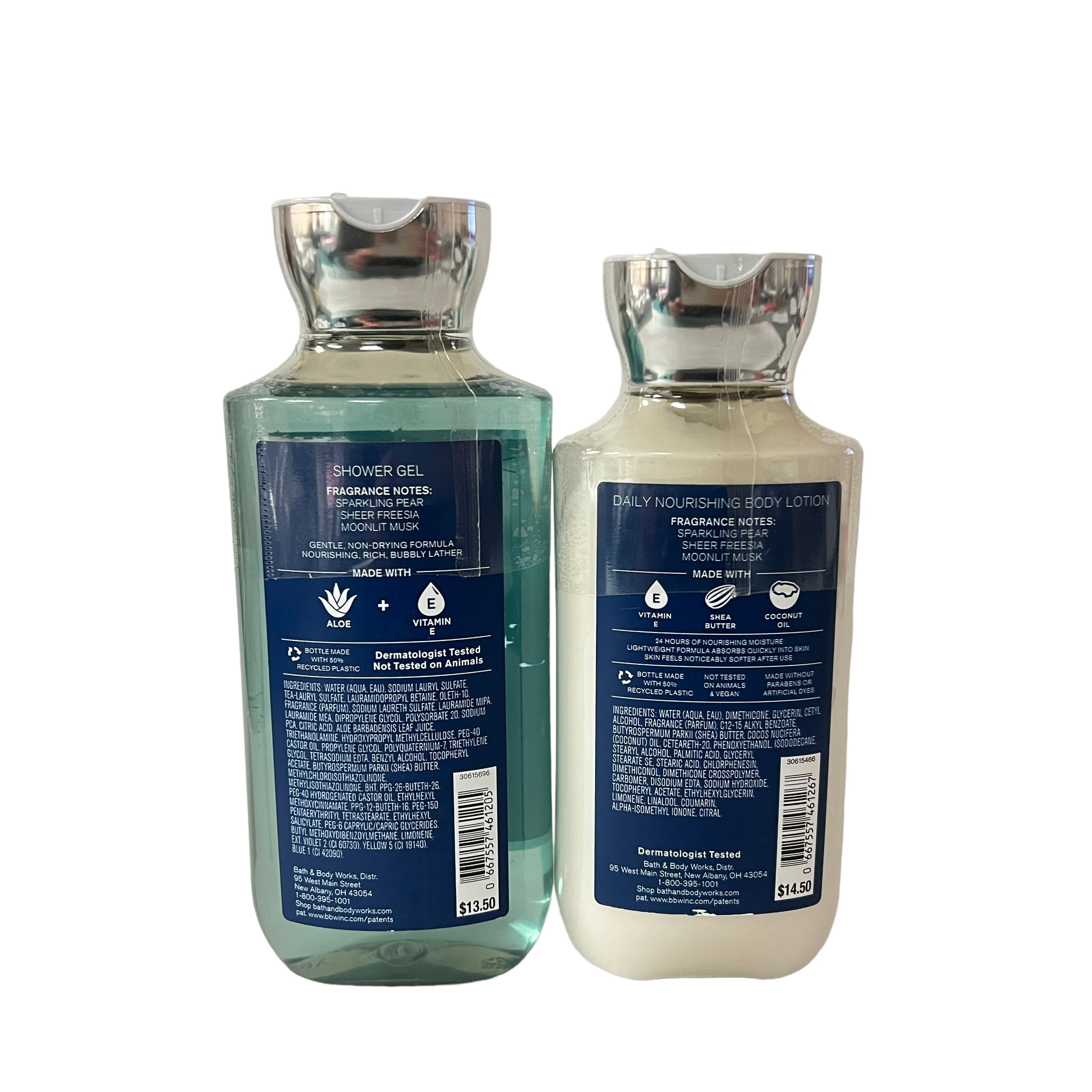 Bath & Body Works Sapphire Moon Body Lotion & Shower Gel Set