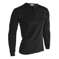 thumbnail image 1 of Playera Con Botones Cuello Redondo Manga Larga A056, 1 of 5