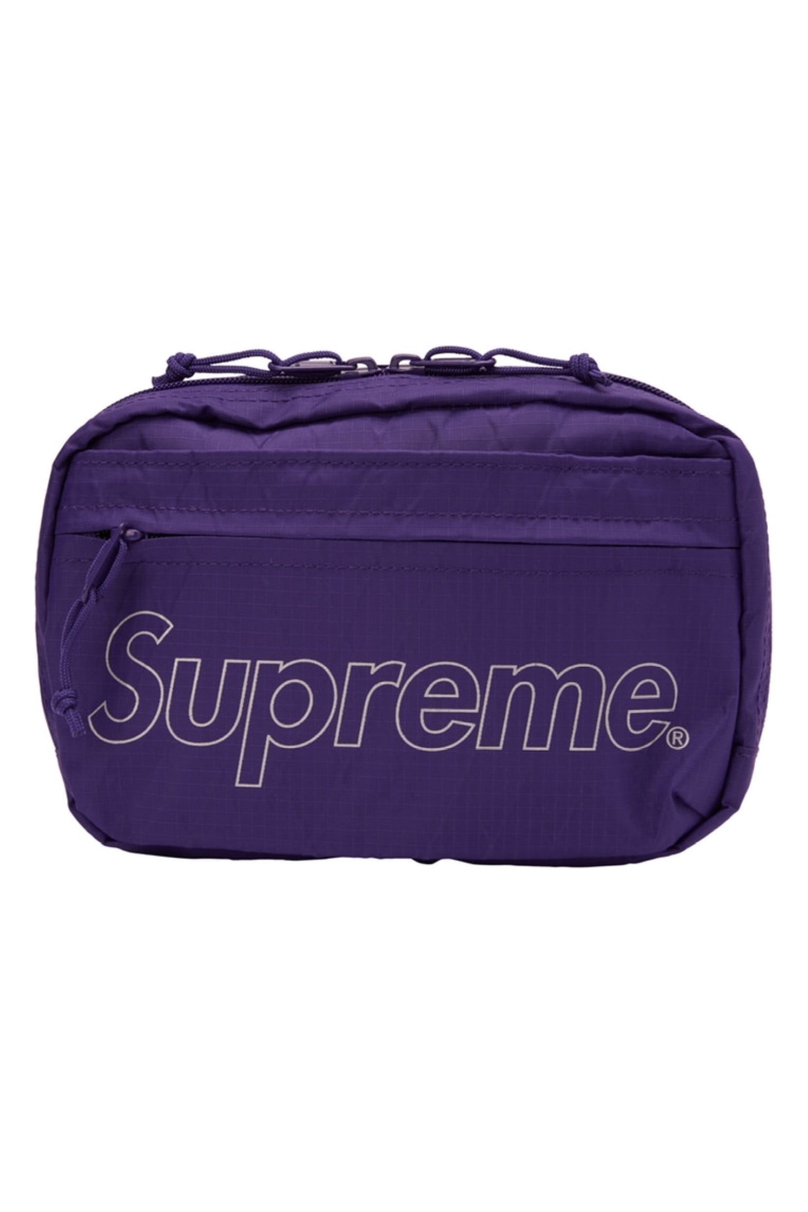 supreme fw18 shoulder bag purple