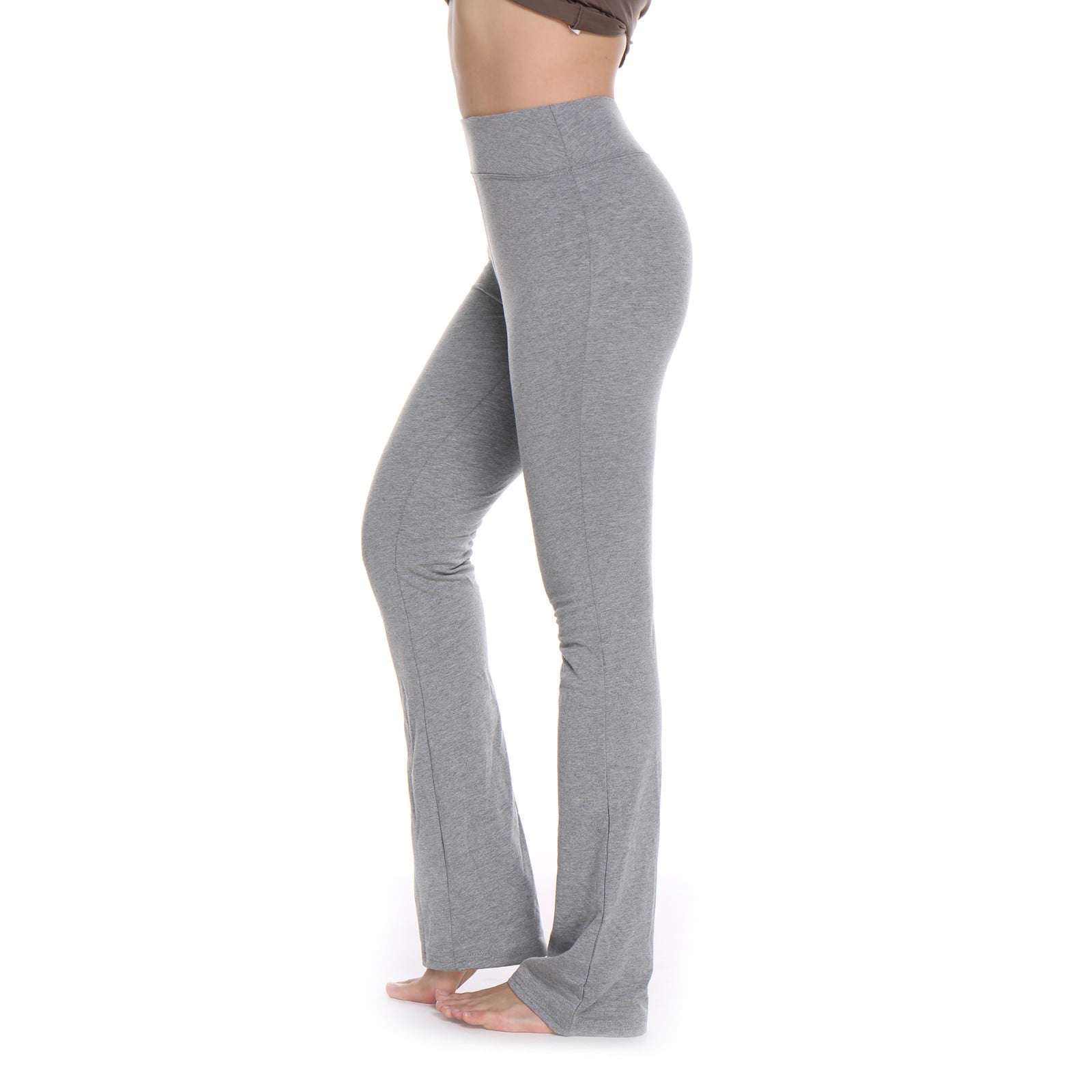 grey yoga pants bootcut