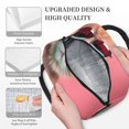 thumbnail image 3 of Balery Cool Cat Pink Sunglasses Bolsa de Almuerzo para Mujeres, Caja de Almuerzo, Bolsa de Almuerzo Pequeña Impermeable, Tote de Almuerzo Reutilizable con Gran Capacidad, 3 of 6