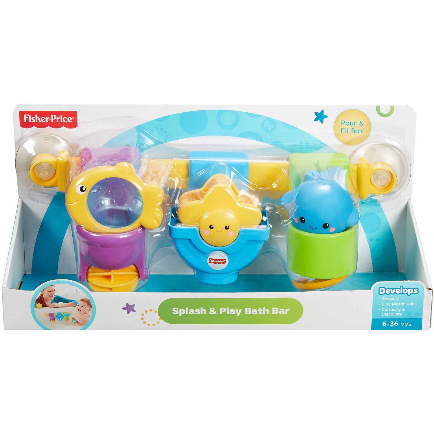 fisher price baby bath toys
