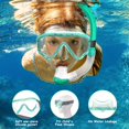 thumbnail image 3 of Set de Equipo de Snorkel Vvinca con Snorkel Seco para Niños de 4 a 14 Años, 3 of 8