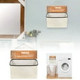 thumbnail image 2 of Home Textile Storage For Clothes Organization And Temporary Laundry Holding In Bedroom Bathroom Or Durable Polyester And Wood Design, 2 of 7
