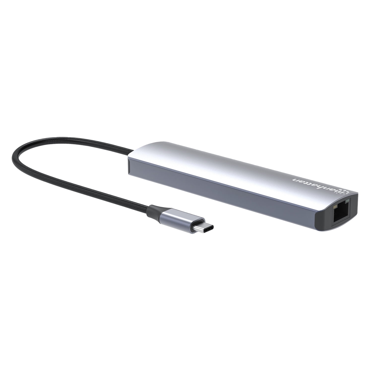 Manhattan USB-C PD 6-in-1 4K Docking Station/Multiport Hub 153959