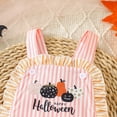 thumbnail image 4 of Toddler Baby Girls Halloween Dresses Kid Little Girls Fall Outfit Casual Cartoon Round Neck A-Line Party Dresses, 4 of 9