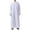 White, variant on Men Dubai Robe Ethnic Clothing Durable Soft Standing Collar Hui Style Traditional Garment Comfortable Long Sleeve Men's Oversized Tshirts Workout T-Shirt