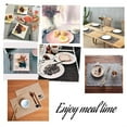 Howarmer Placemats, Washable Woven Vinyl Placemats, HeatResistant