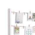 thumbnail image 2 of Mainstays 15x30 25-Piece White Clothesline Clip Collage Picture Frame, 2 of 6