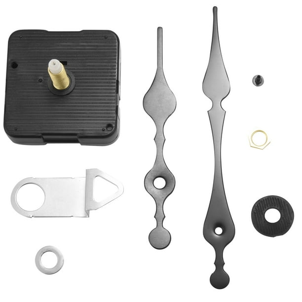 Long Spindle Clock Mechanism Movement, 3/ 5 Inch Maximum Dial Thickness