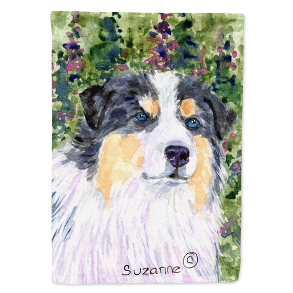 Caroline's Treasures SS8821-FLAG-PARENT Australian Shepherd Flag, , multicolor