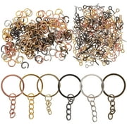 ZPAQI Handmade Guardian Angel Keychains 50 Sets DIY Key Chain Kit Supplies  