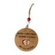 thumbnail image 3 of Colgante de letrero de madera colgante de Navidad con accesorio de cuerda redondo de 3,7 pulgadas para de Navidad superficie pulida resistente y, 3 of 9